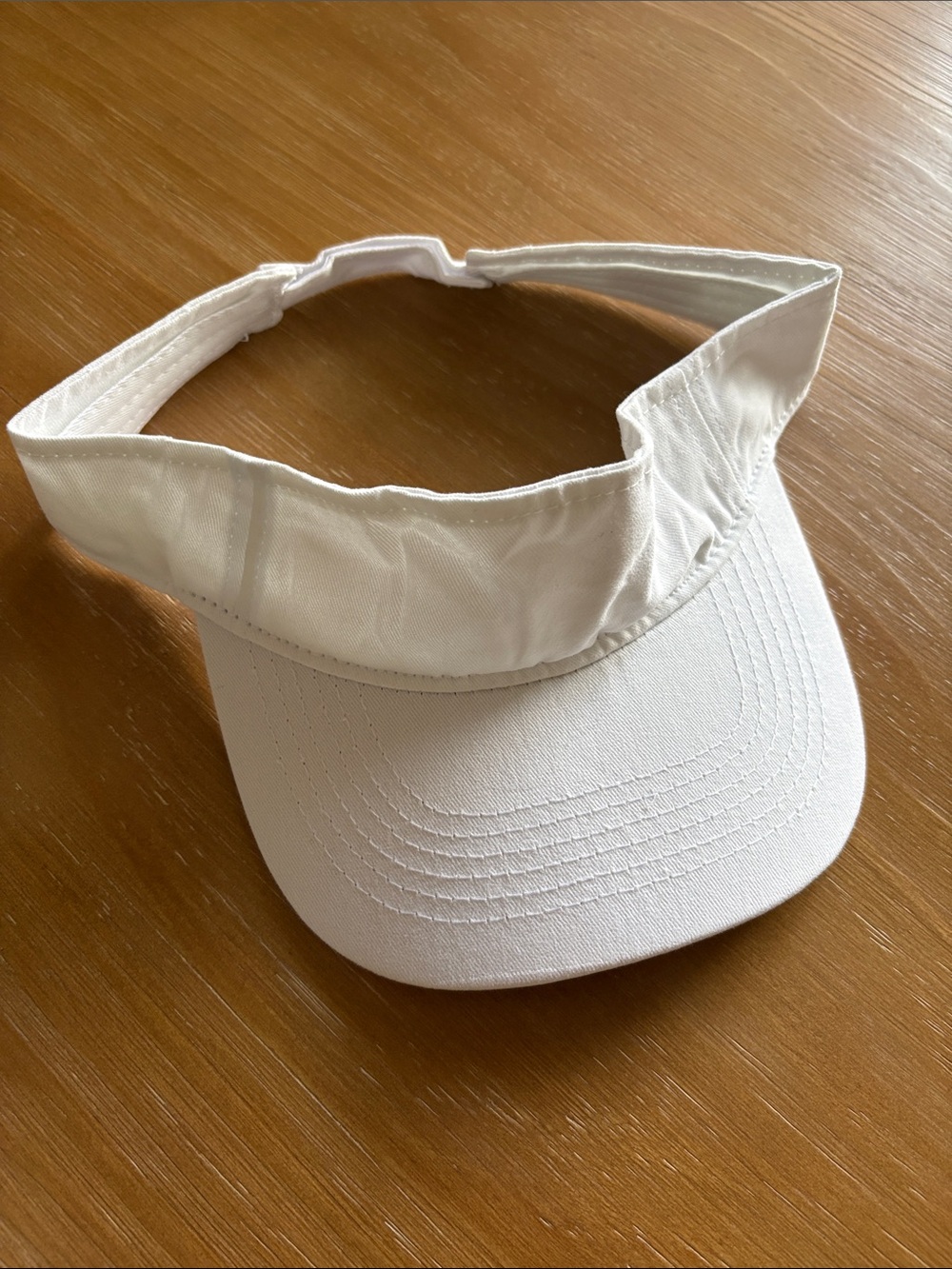 White Sun Visor